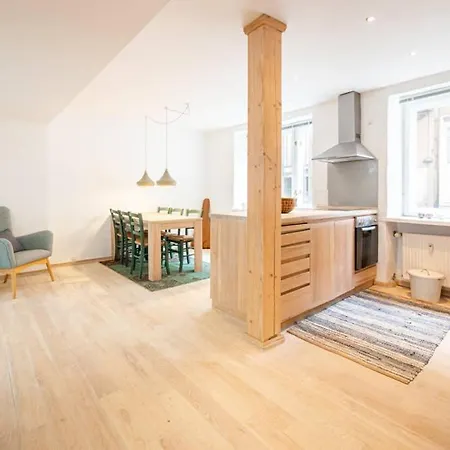 아파트 Spacious Flat In A Central, But Calm Area Of Cph 코펜하겐